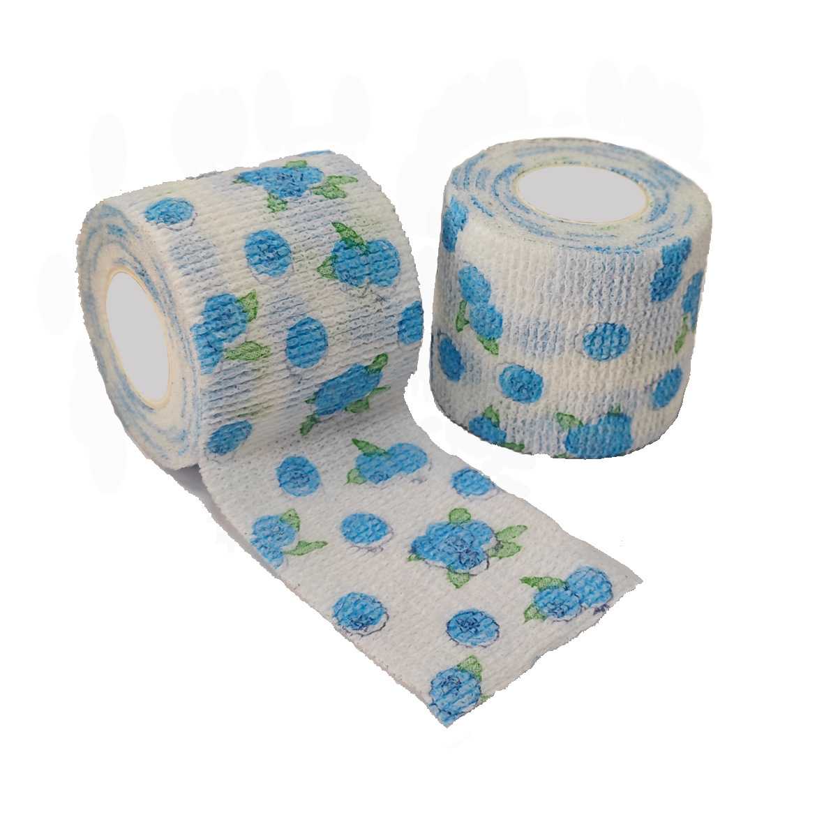 Picture of Factory wholesale non-woven self-adhesive elastic elastic bandage sports protection ankle pet print finger bandage