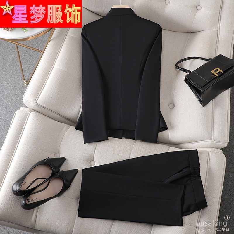 Picture of Autumn and Winter Long Sleeve Business Suit suit Temperament Fashion Dress Suit Jacket Business Manager Work Clothes Women