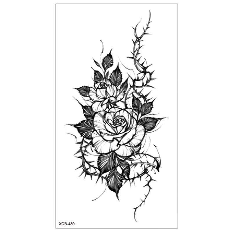 Picture of New Half Arm Tattoo Stickers Cross-border Amazon Hot Selling Set Dark European and American Realistic Waterproof Tattoo Stickers Wholesale