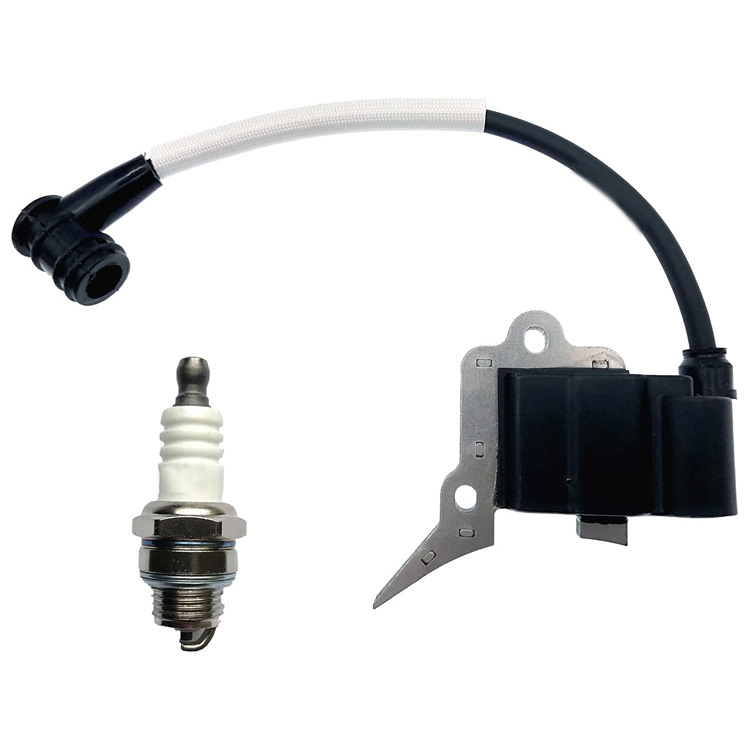 Ignition Coil for Lawn Mower Echo A411000610 Ah242 C242 with Spark Plug