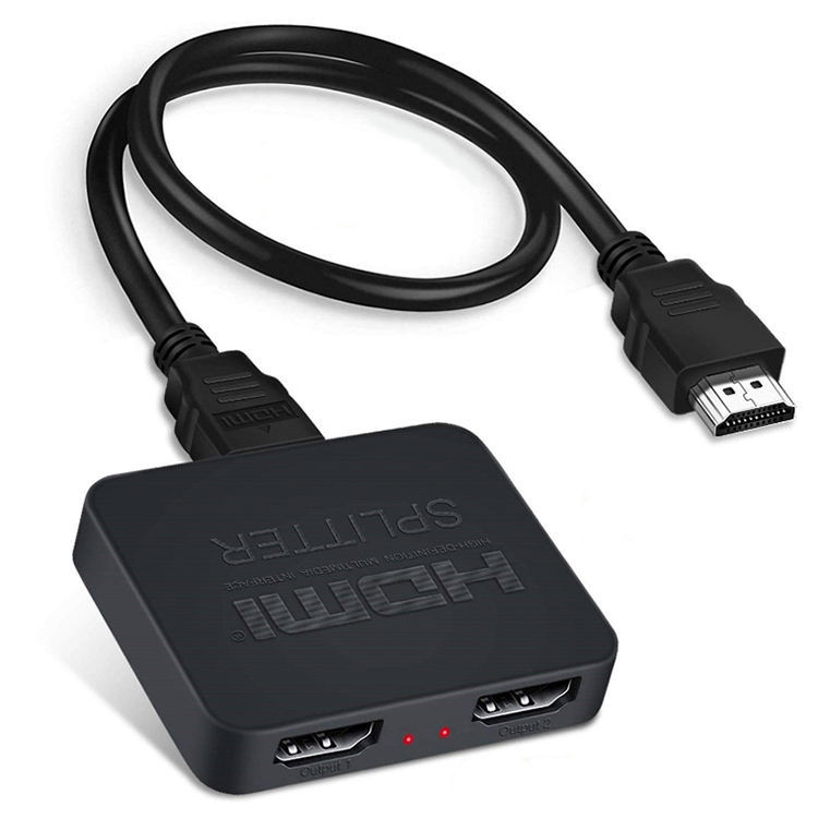 Picture of Factory wholesale hdmi splitter one-to-two HDMI one-in-two-out divider HD video co-screen 4K