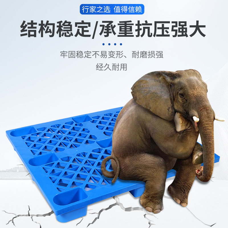 Cross-border plastic pallet plastic pallet floor board moisture-proof mat warehouse logistics forklift pad new material Sichuan pallet
