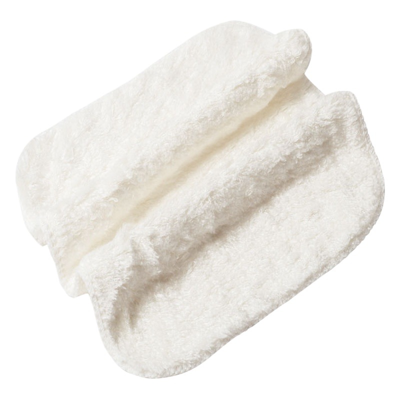 Bamboo fiber cloth absorbent double-layer thickened kitchen degreasing and decontaminating dishwashing towel lint-free and easy to clean scouring pad