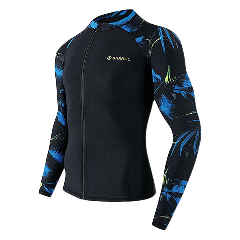 Korean Sun Protection Quick-Drying Wetsuit Split Long-Sleeved Long Pants Snorkeling Wetsuit for Men and Women Couple Swimsuit Surfing Suit