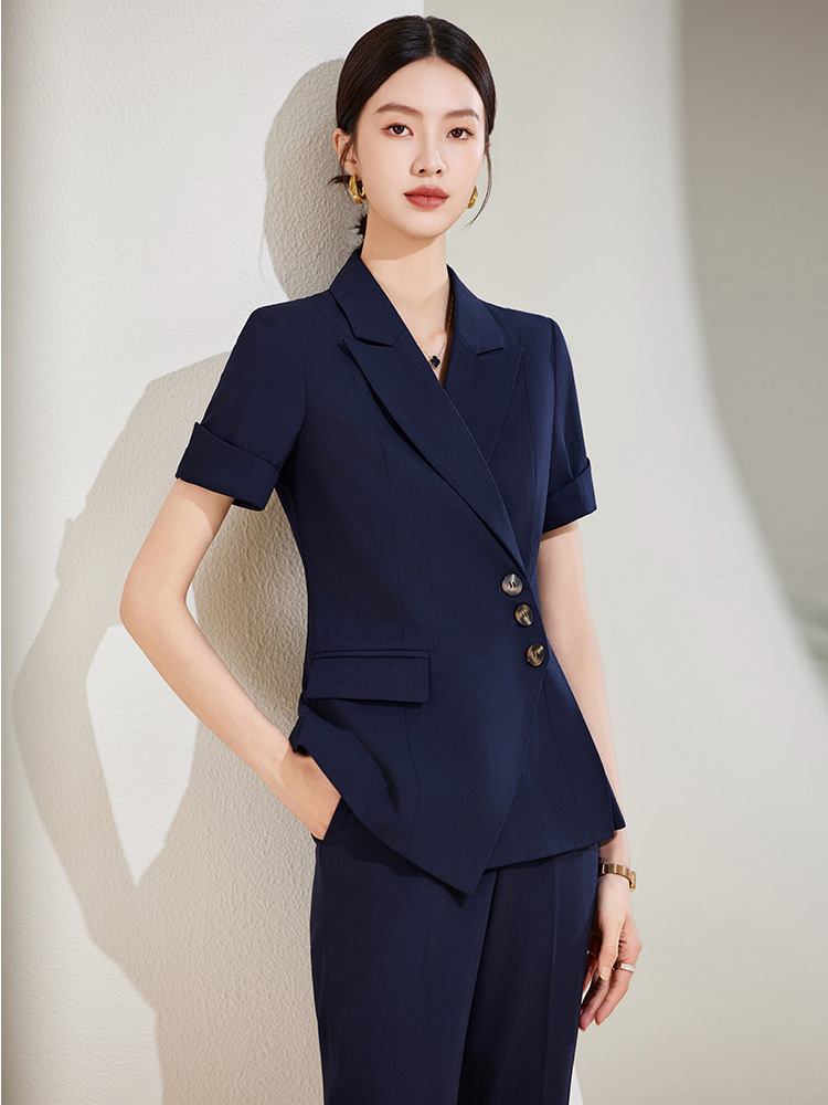 Picture of Goddess fan gan temperament professional suit skirt commuter royal sister style women's clothing High sense suit overalls two-piece suit