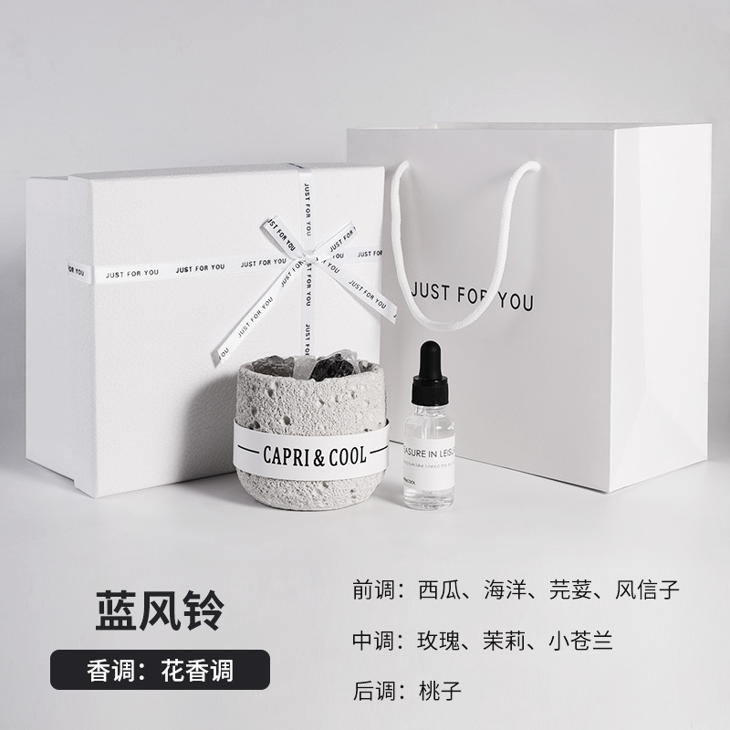 Picture of Lover's March 8Th Scented Candle Gift Box Indoor Creative Glass Cup Atmosphere Incense Fragrance Accompanying Gift List