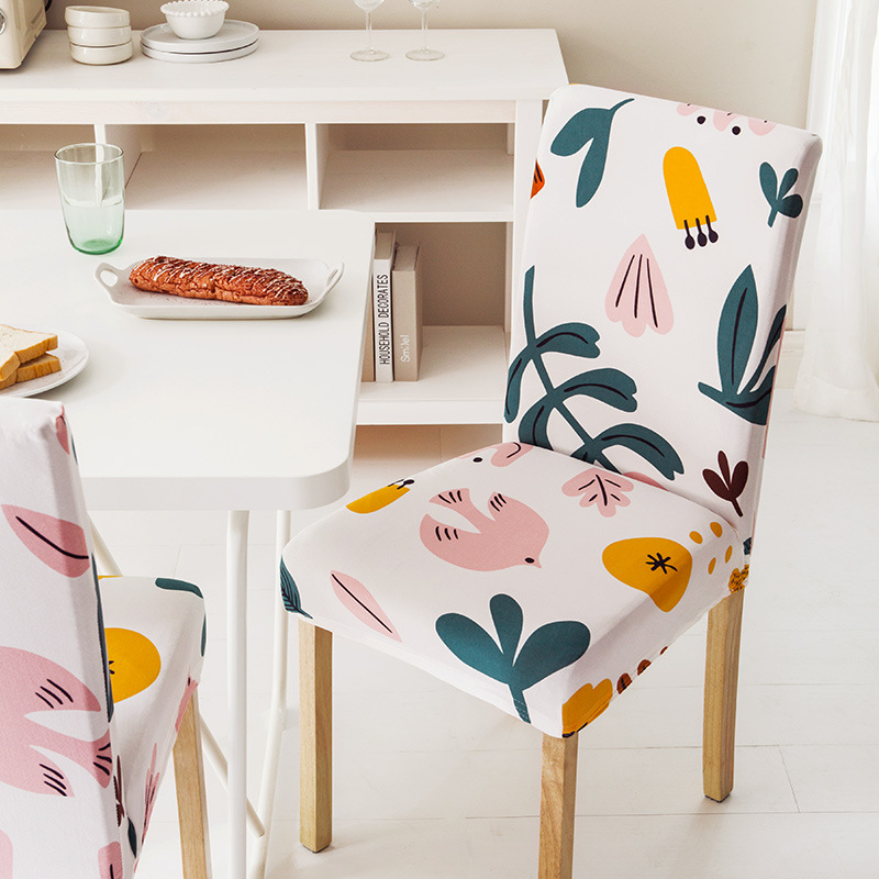 Picture of Cross-border printing chair cover new four-season universal elastic chair cover backrest integrated all-inclusive home protection cover