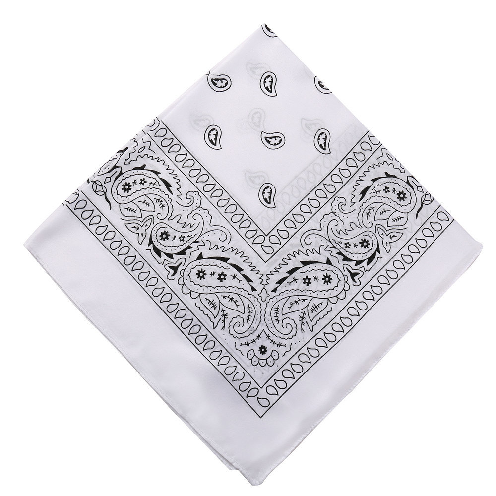 Picture of Amazon Europe and America Outdoor Riding Multifunctional Turban Cashew Flower Square bandana Magic Turban