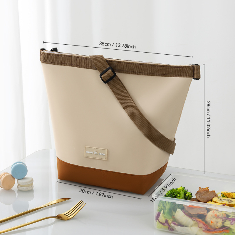 Picture of New fresh lunch box bag thickened aluminum foil insulation cold cartoon lunch bag student portable insulation lunch bag