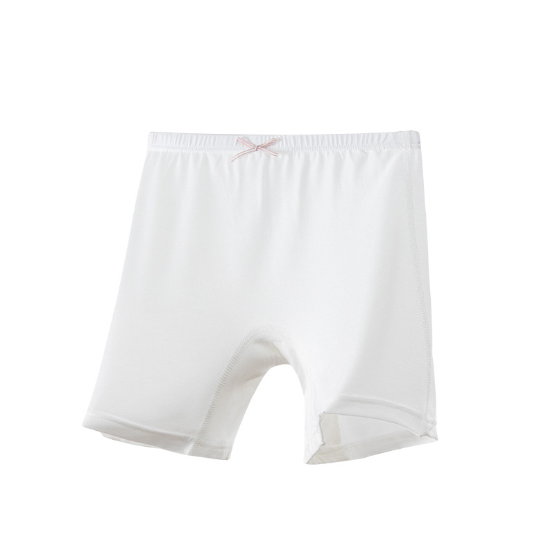 Picture of Girls' Safety Pants No Underwear Anti-running Light Children's Summer Thin Modal Two-in-One Shorts Non-hemmed Boxer