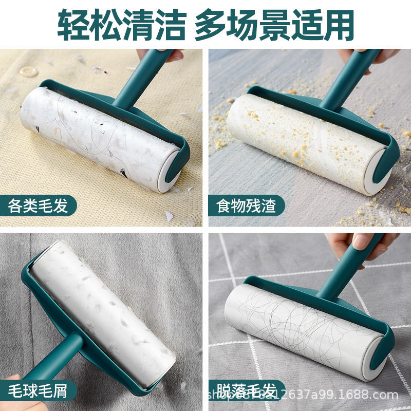 Picture of Hair Sticker Tearable Roller Clothes Hair Removal Artifact Pet Hair Removal Roller Brush Hair Sticky Roll Paper Clothes Dust Sticky Paper