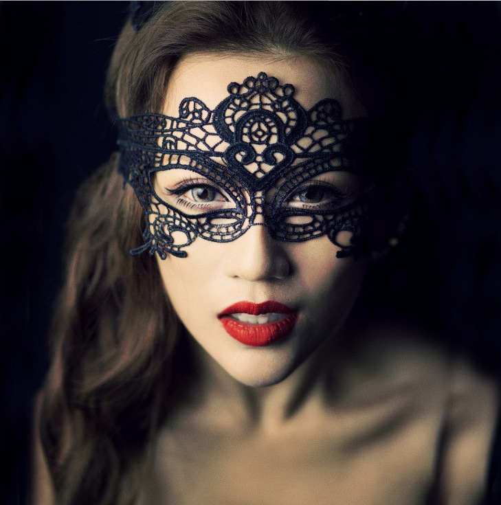 Picture of Nightclub Queen Party Sexy Lingerie Set Lace Hollow Eye Mask Princess Cat Factory Outlet