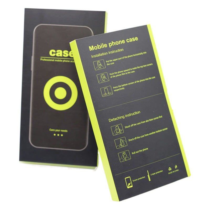 Picture of In stock mobile phone case packaging box wholesale new neutral beautiful mobile phone box high-grade carton product color box