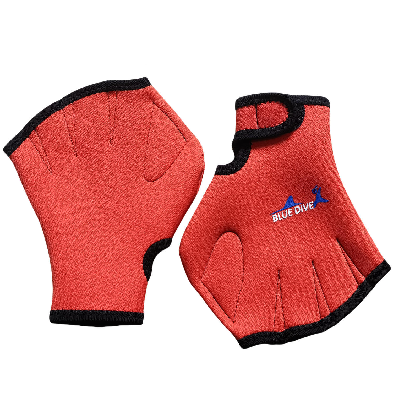 Picture of Adult Children's Diving Materials Swimming Gloves Finger Paddling Duck Palm Gloves Floating Diving Flipper Winter Swimming Diving Gloves