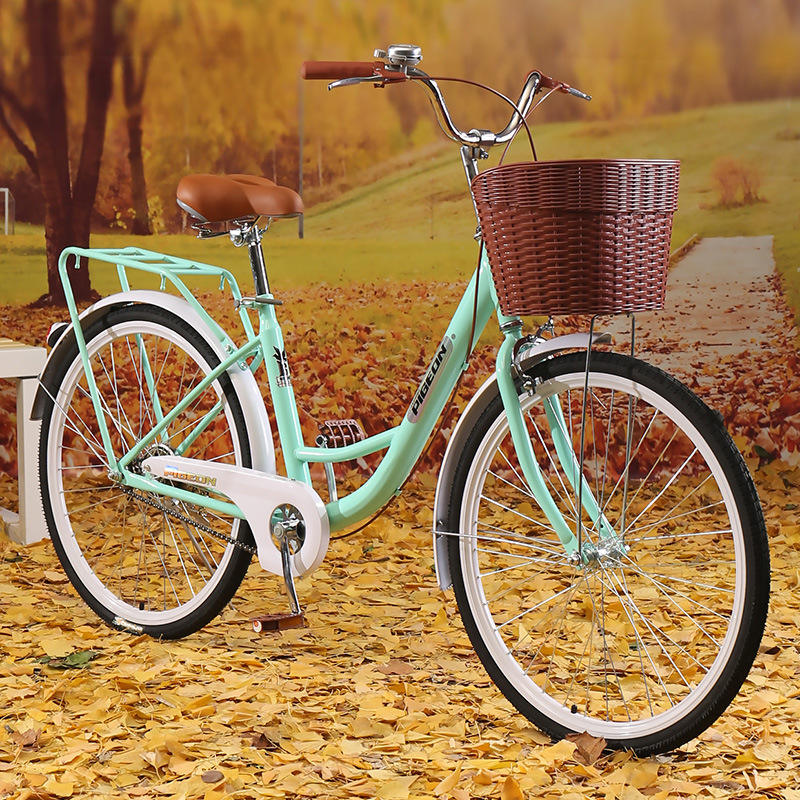 Picture of Flying Pigeon Brand Bicycle Adult Lightweight Men's and Women's Adult Commuter Bicycle for Primary and Secondary School Students Ladies to Work Bicycle
