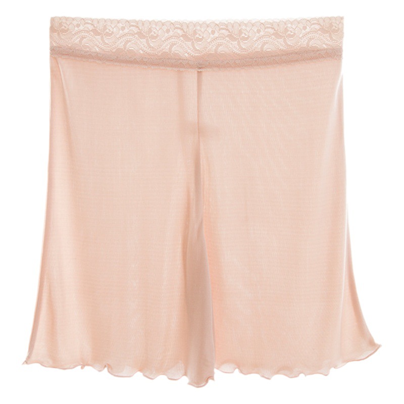 Tangge mulberry silk silk leggings underpants skirt pants anti-light three-point leggings silk safety pants pajama pants