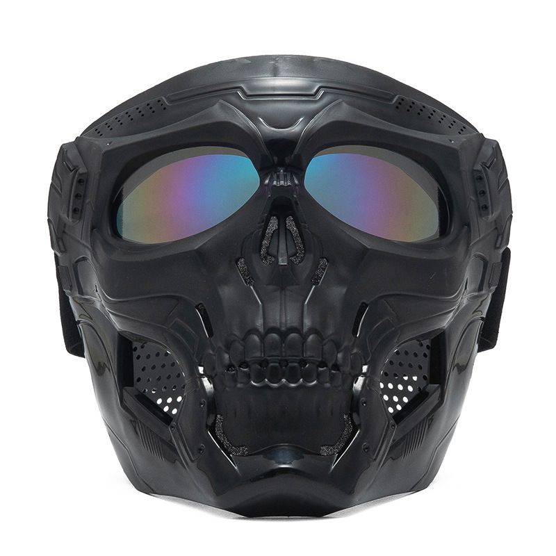 Picture of Off-Road Motorcycle Goggles Sports Cycling Harley Goggles Hood Motorcycle Cycling Goggles Tactical Helmet