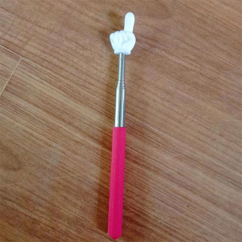 Picture of 60cm retractable finger stick teacher retractable finger reading stick children's reading retractable little finger point reading stick retractable
