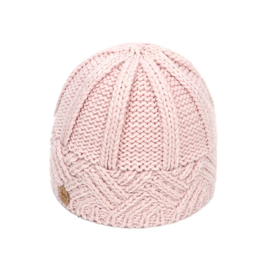 Picture of Cross-border New European and American Retro Style Diamond Plaid Thick Needle Wool Knitted Hat Men's and Women's Fashion Autumn and Winter Wool Hat
