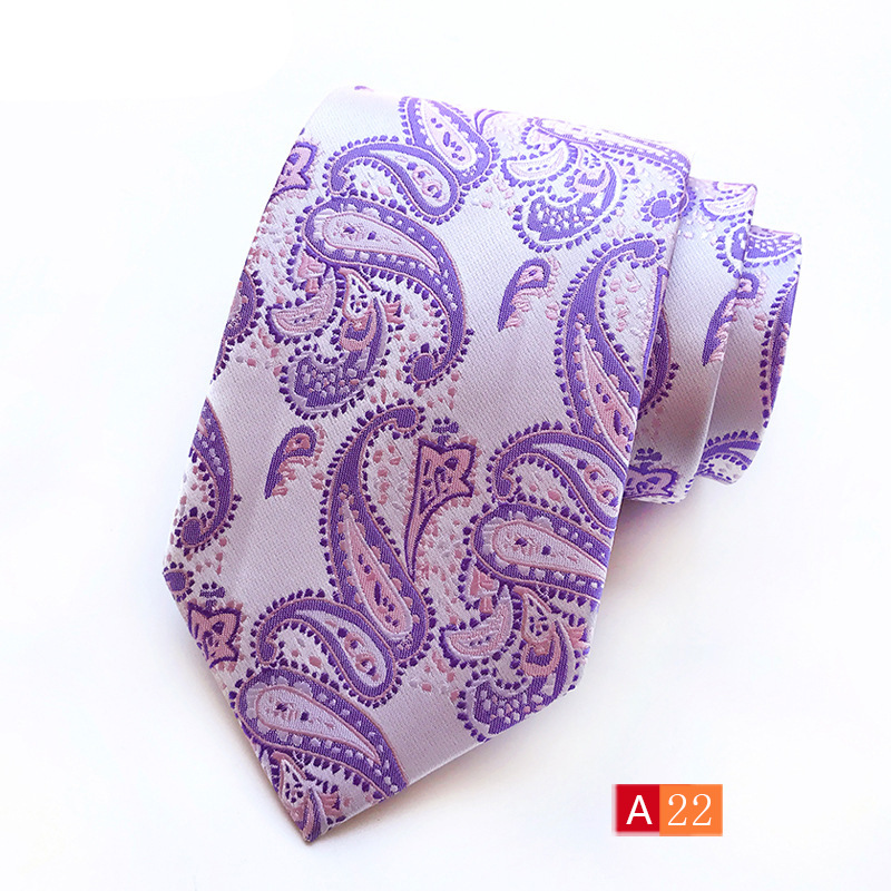 Picture of Source Factory Hot Jacquard Fabric Tie Men's Dress Business Suit Accessories Tie Wholesale