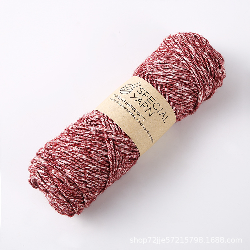 Picture of Cotton Yarn Spray Yarn Skin-Friendly Scarf DIY Material Yarn Ball Handmade Knitting Scarf Yarn Blanket Doll Yarn