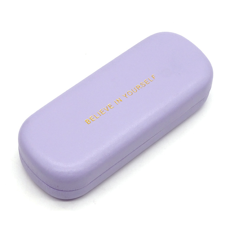 Picture of Glasses Case Factory Wholesale Printed Simple and Fashionable Glasses Case High-Value Large Frame Myopia Glasses Storage Box Anti-Pressure Iron Box