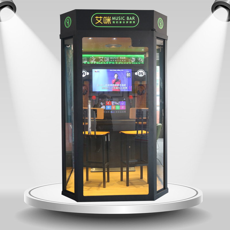 Luxury karaoke machines, practice rooms, mini KTV room units, indoor self-service karaoke bars, and shared professional singing equipment