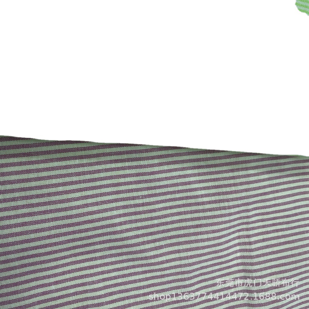 Picture of Woven polyester yarn-dyed striped cloth 0.2cm Oxford yarn-dyed thin strip tablecloth tablecloth shoes and hats and other fabrics