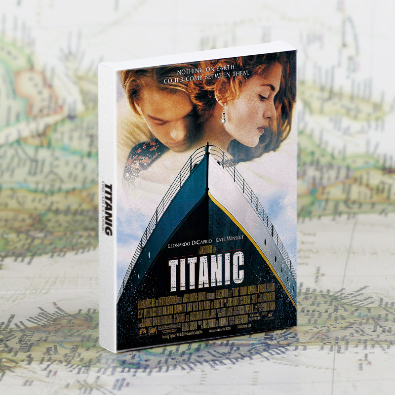 < Titanic>Ins Style Decorative Painting Small Poster Postcard Background Paper Photography Shooting Card Home Painting