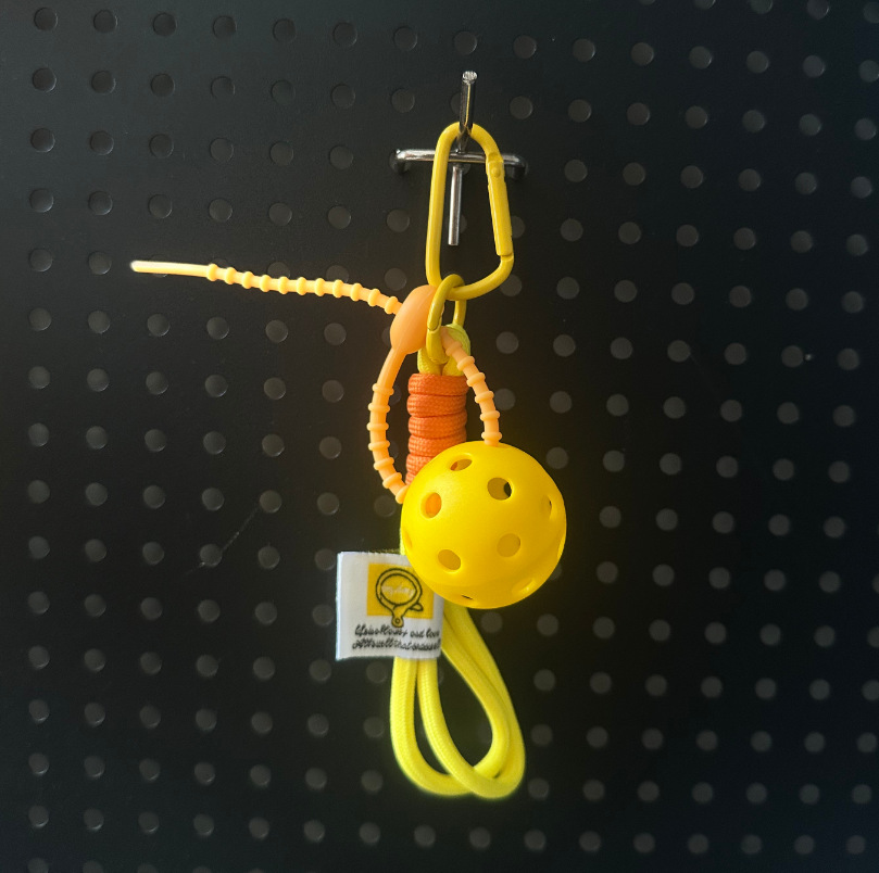 Picture of In-Stock Pickleball Pendants, Pickleball Merchandise, Novel Pickleball Pendants, Mini Pickleball Pendants, Pickleball Pendant Gifts