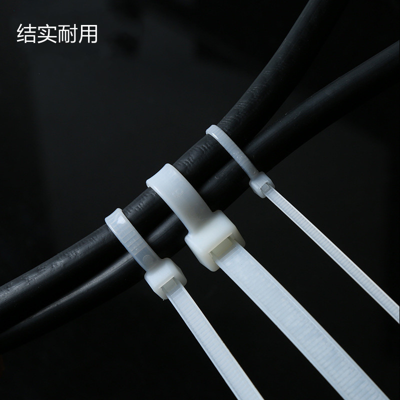 Picture of Factory wholesale nylon cable tie loose cable tie white strapping plastic strapping large quantity and excellent price