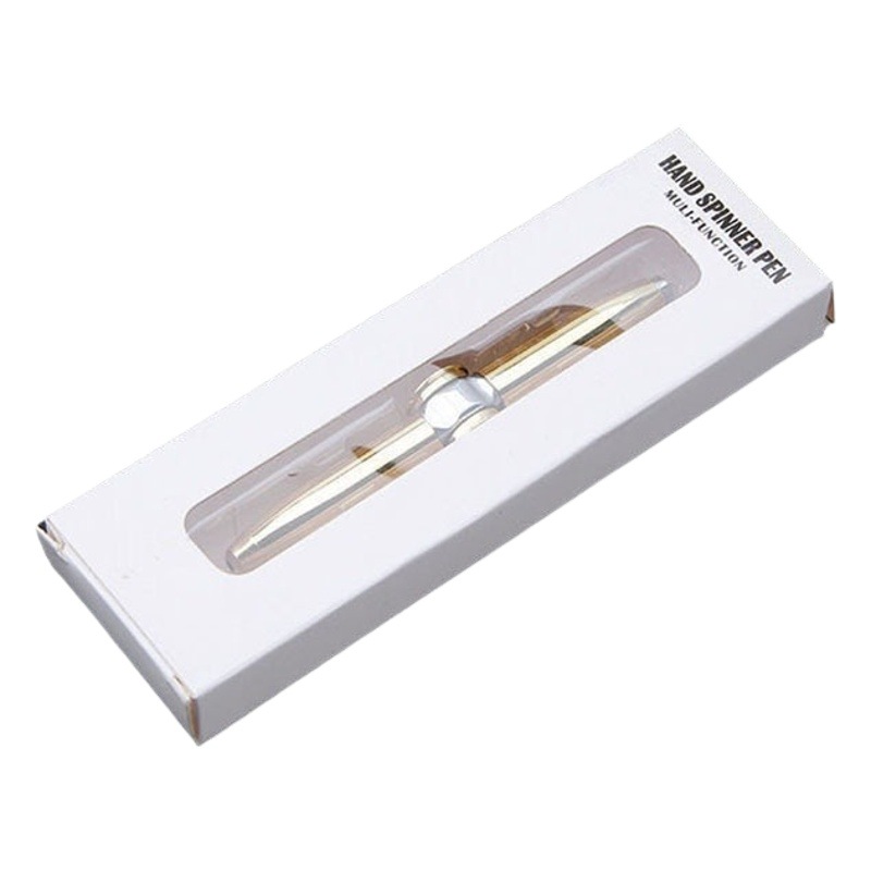 Fingertip gyro pen LED luminous metal creative multi-function decompression pen finger gyro rotary pen decompression artifact