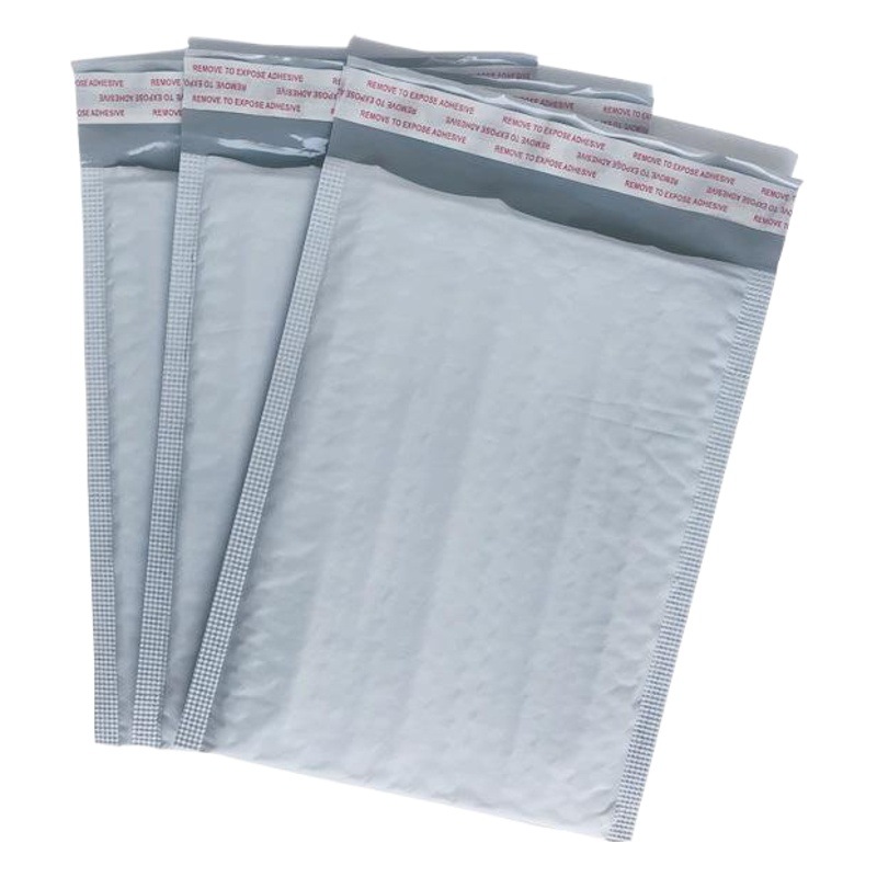 White gray co-extruded film Bubble Bag pe plastic waterproof envelope express bag e-commerce logistics packaging clothing Bubble Bag