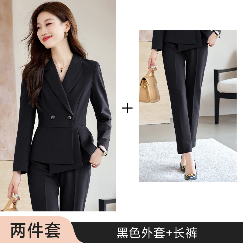 Picture of High-end Suit Jacket Women's Autumn Thick Winter High-end Business Wear Interview Dress Suit suit Work Clothes
