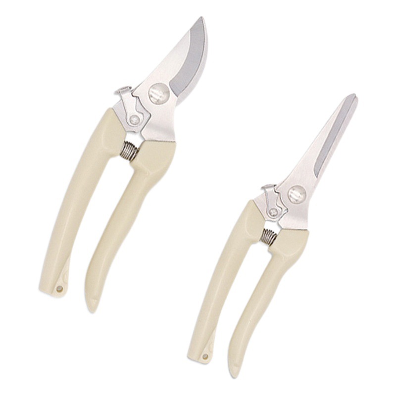 Bird's beak stainless steel garden shears pruning bonsai shears garden shears elbow straight head branch shears pruning shears