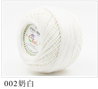 Picture of 3 # Size Lace Thread Crochet Wool Crochet Thread Crochet Thread Cotton Thread Coaster Thread Spring and Summer Wool