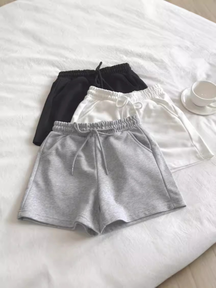 Casual Small Casual Shorts for Women Summer New Gray Versatile Outer Wear Running Sports Shorts Women's Hot Pants Trendy
