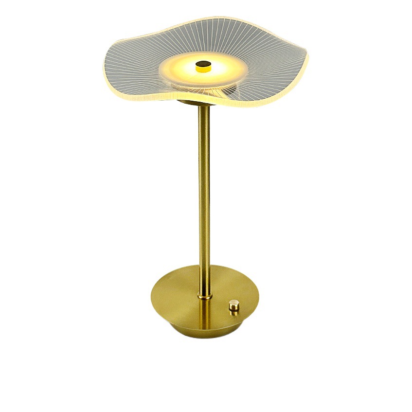 Picture of Cross border hot selling USB charging night light touch stepless dimming acrylic metal bedside lamp indoor and outdoor decoration
