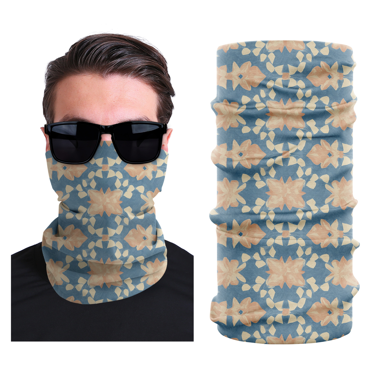 Picture of Xunhui magic scarf outdoor scarf mountaineering riding scarf high elastic seamless Ice Silk face towel cross-border bandana