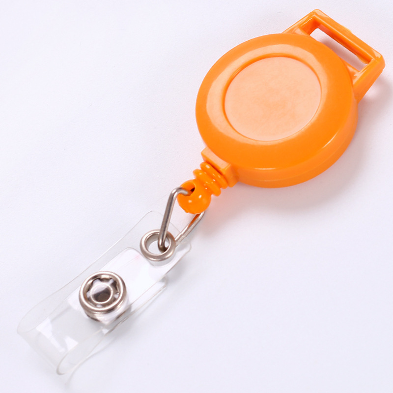 Picture of Autumn Rain 15mm Ribbon Square Ear Plastic Easy Pull Buckle Certificate Lanyard Easy Pull Breast Card Telescopic Buckle Telescopic Buckle