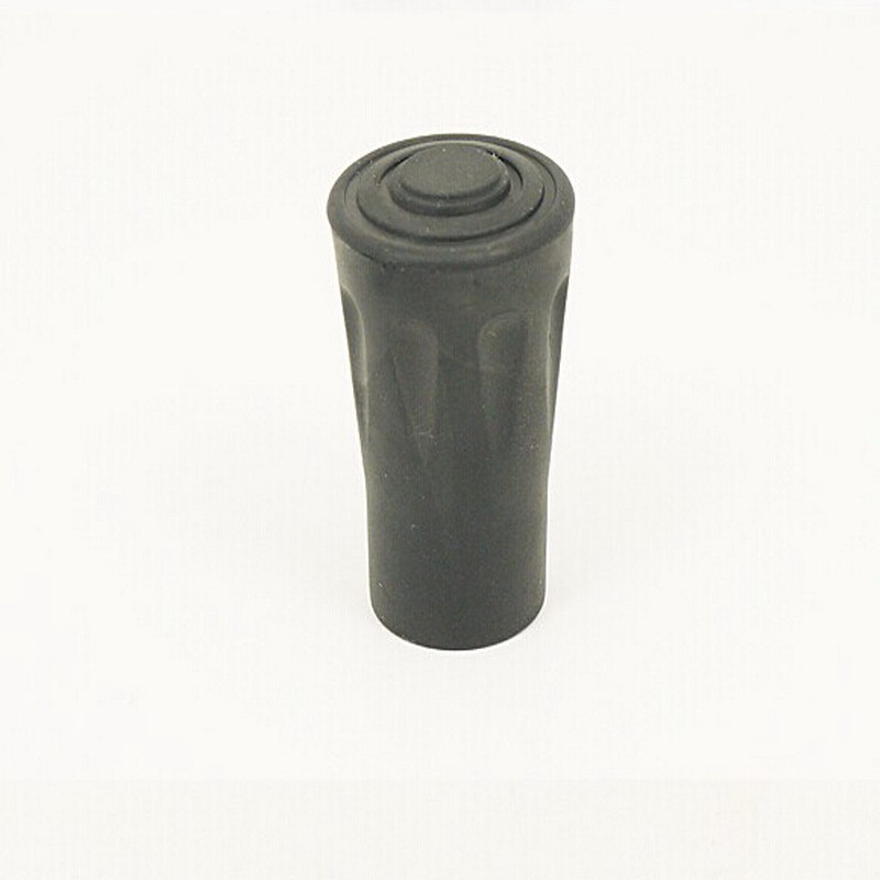 Picture of Outdoor Trekking Pole Tip Cover Crutch Cane Accessories Non-Slip Protective Cover Round Plastic Trekking Pole Foot Cover