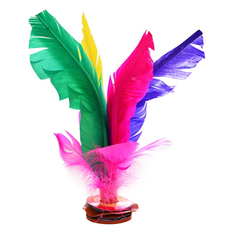 Shuttlecock Children Primary School Students Adult Kicking Special Chicken Fur Ball Leather Ball Toy Kindergarten Sports Adult Backboard