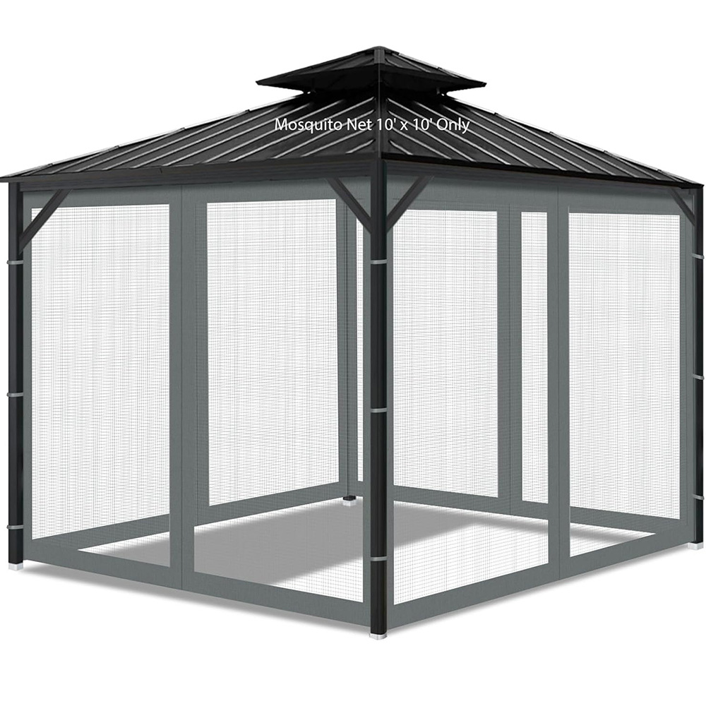 Picture of Gazebo tent mosquito net barbecue shed mosquito net garden fence outdoor insect curtain mosquito net factory direct sales