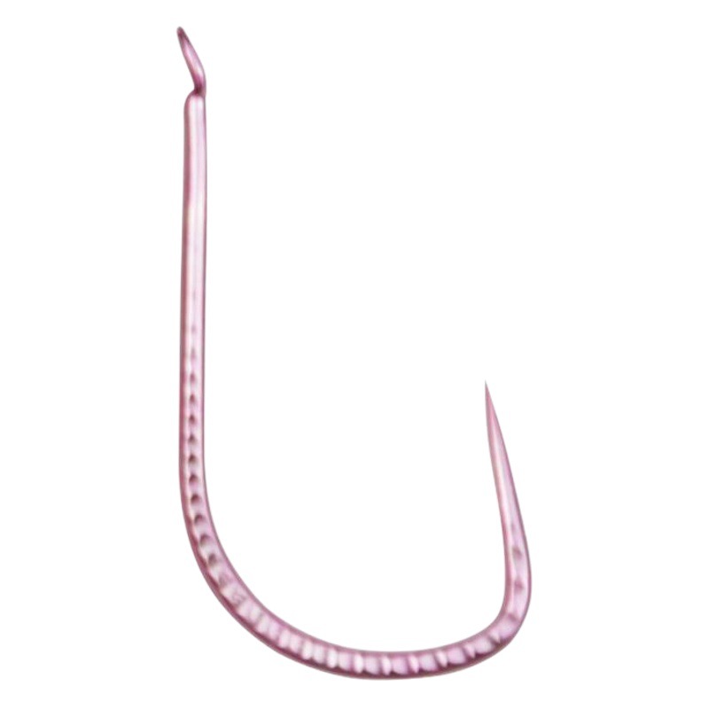 Long Scale New Kanto Hook Bulk Long Handle Barbed-free Carbon Steel Competitive Black Pit Carp Carp Raufil Hook Long Scale
