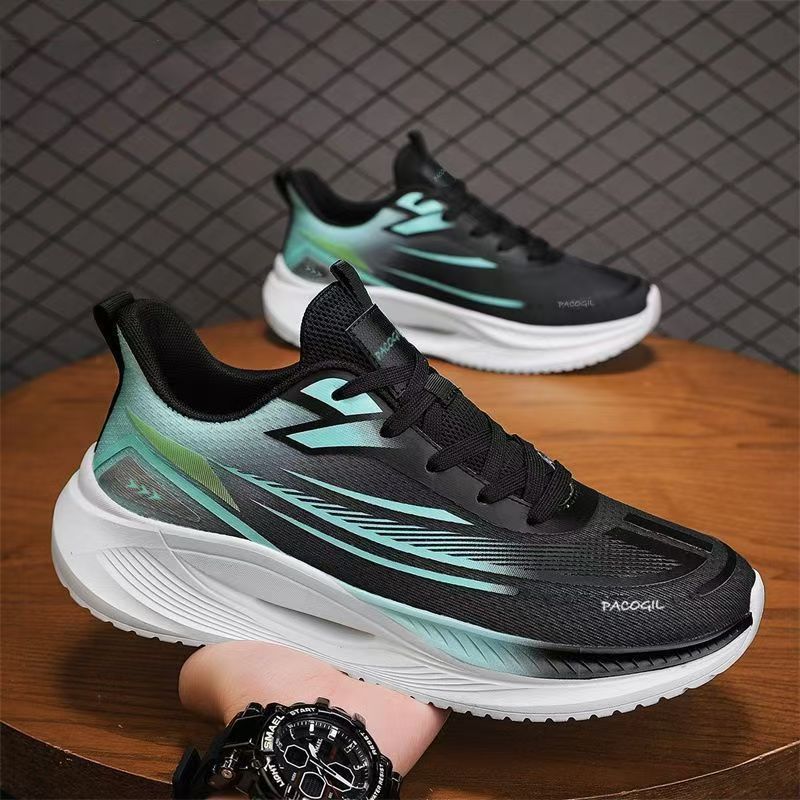 plus size Men's Shoes Spring and Summer sneaker Men's Breathable Flying Woven Shoes Student Casual Running Shoes Lightweight Men's Shoes for Foreign Trade