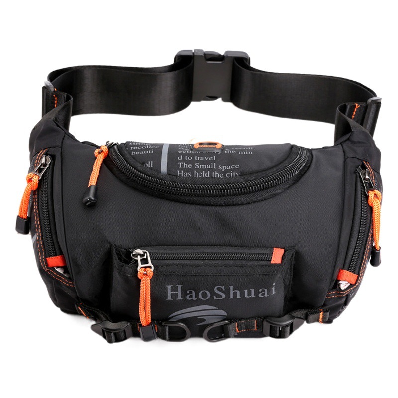 Picture of Cross-border Men's Bag Large Capacity Chest Crossbody Bag Sport Multifunctional Shoulder Crossbody Dual-purpose Backpack Men's Chest Bag