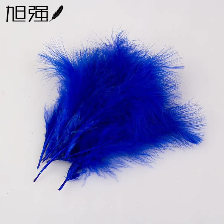Picture of turkey feather amazon feather diy material dream catcher accessories color small feather fluffy full fleece quilt