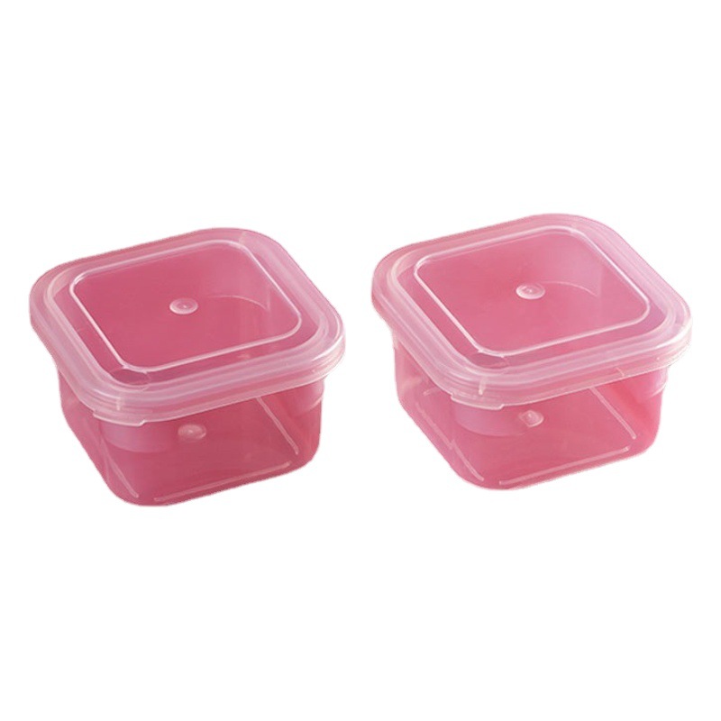 Square Transparent Plastic Box Heaven and Earth Cover Pp Box Electronic Parts Packaging Box Small Jewelry Storage Box Spot