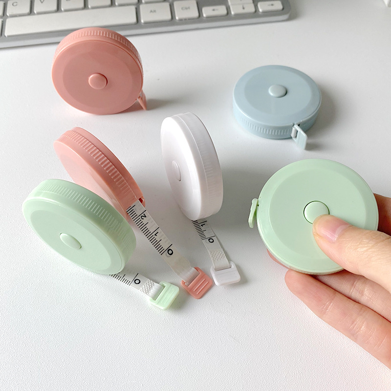 Mini Small Tape Measure Household Student Portable Meter Ruler Soft Ruler Tape Measure Three-leg Waist Bust Measure Clothes Ruler