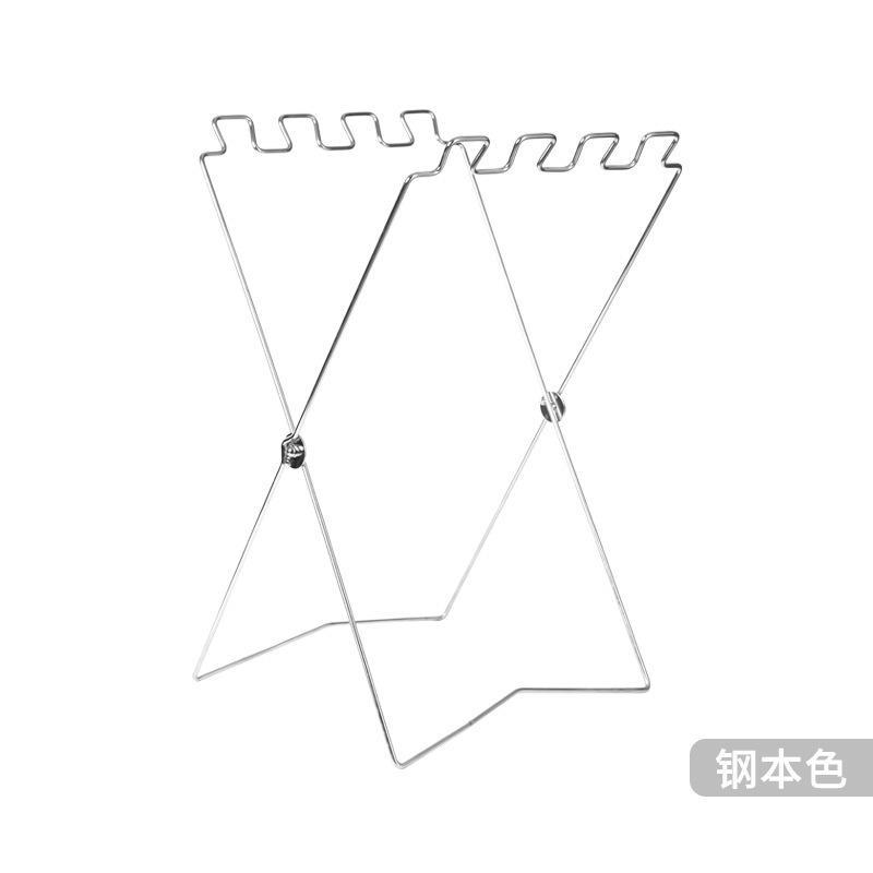 Picture of Outdoor Portable Folding Garbage Rack Garbage Bag Special Rack Household Kitchen Picnic Barbecue Plastic Bag Holder